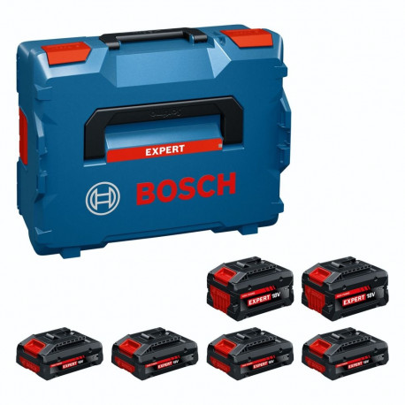 Bosch akukomplekt 4x EXBA18V-40 + 2x EXBA18V-80