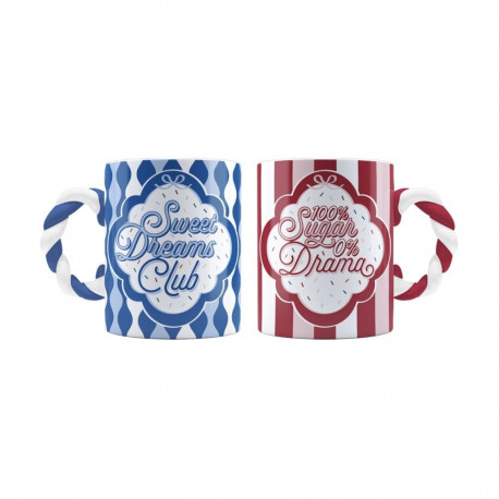 Set of 2 mugs BIALETTI Candyland 2 x 300 ml (NCANDY007)