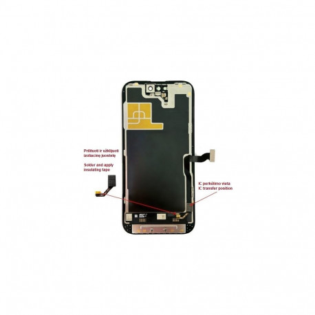 Display for iPhone 14 Pro, LTPO Soft OLED, 120Hz