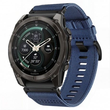 TECH-PROTECT NYLON CLASSIC GARMIN FENIX 5 / 6 / 6 PRO / 7 / 8 / 8 PRO / E / 9 / 9 PRO (47 MM) MIDNIG