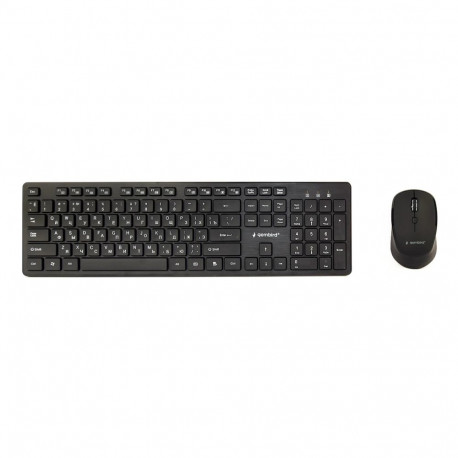Gembird KBS-WCH-04-RU keyboard Mouse included Home RF Wireless Black