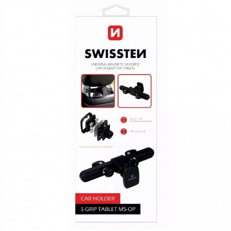 Swissten passiivhoidik M5-OP mobiiltelefonile/nutitelefonile ja tahvelarvutile/UMPC-le, must