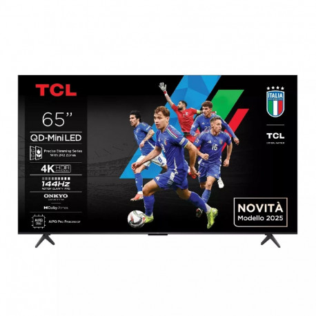 TCL nutiteler Q6C 65Q6C 165.1cm (65") 4K Ultra HD Wi-Fi, metallik