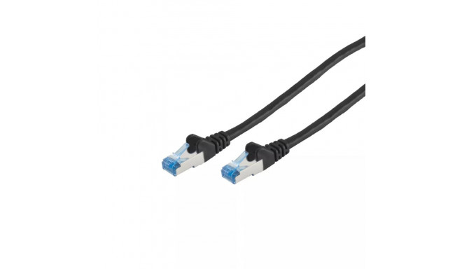 S/CONN võrgukaabel 75713-S 3m Cat6a S/FTP (S-STP), must