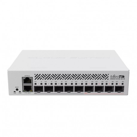 MikroTik võrgulüliti CRS310-1G-5S-4S+IN hallatav L3 Power over Ethernet (PoE) 1U