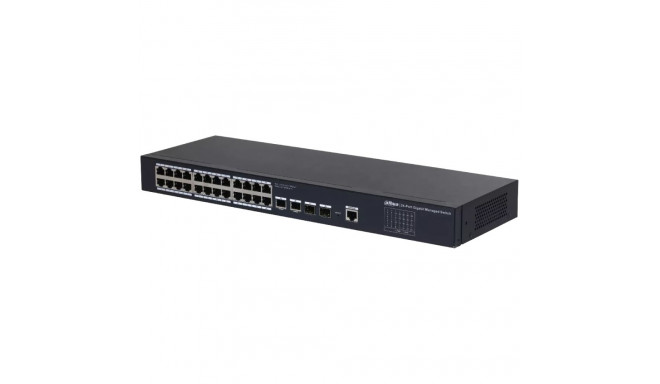 Dahua Technology SG4028 Managed L2 Gigabit Ethernet (10/100/1000) Black