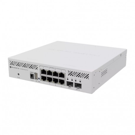 Mikrotik hallatav nutikas võrgulüliti CRS310-8G+2S+IN L3 2.5G Ethernet (100/1000/2500) toide Etherne