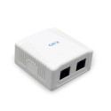 Network socket CAT6 UTP 2 port