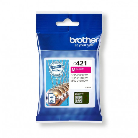 Brother LC421M ink cartridge 1 pc(s) Original Magenta