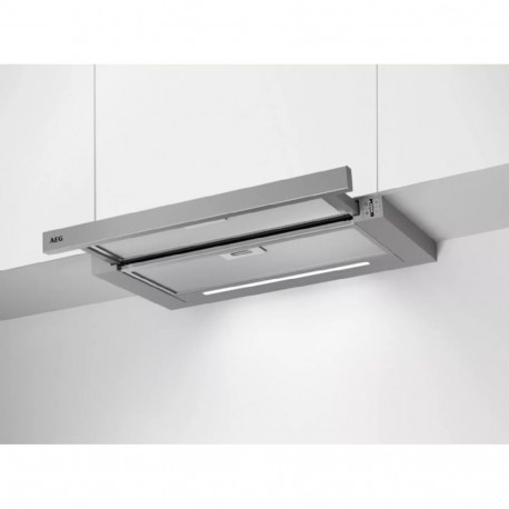 AEG DPE5660M Semi built-in (pull out) Grey 495 m³/h