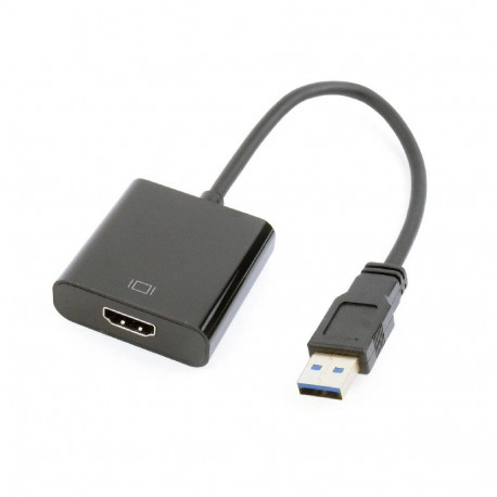 Gembird A-USB3-HDMI-02 USB graphics adapter 1920 x 1080 pixels Black