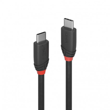 Lindy USB 3.2 Type C–C kaabel 1.5m 20Gbps Black Line