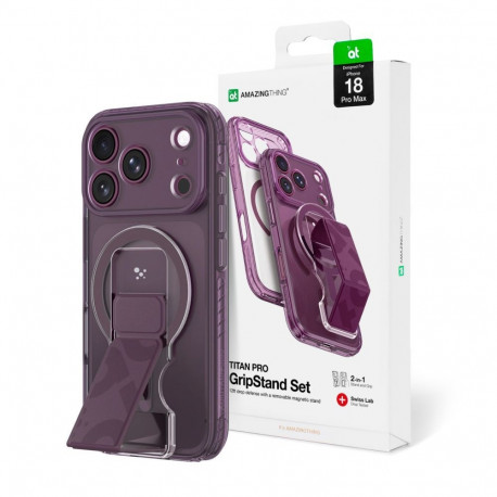 AmazingThing AmazingThing Titan Pro Lens Stand Set for iPhone 18 Pro Max with Magnetic Holder and St
