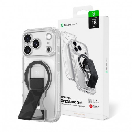 AmazingThing AmazingThing Titan Pro Lens Stand Set for iPhone 18 Pro with Magnetic Holder and Stand,