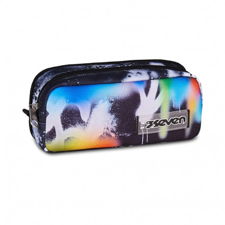 Pinal 2-lukuga Seven Double Pouchs Buzzy Note Boy