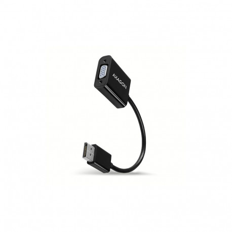 Axagon videokaabli adapter RVD-VGN 0.15m DisplayPort VGA (D-Sub), must