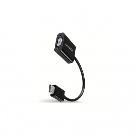 Axagon videokaabli adapter RVH-VGN 0.15m HDMI Type A (Standard) VGA (D-Sub), must