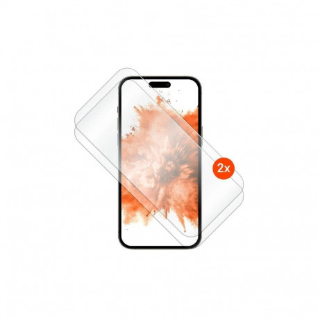 Apple ekraanikaitse iPhone 17 Pro Max fikseeritud karastatud klaas 2.5D, läbipaistev