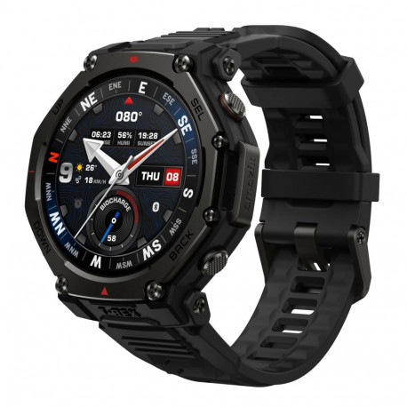 Amazfit T-rex 3 Pro 3.35 cm (1.32") AMOLED 44 mm Digital 466 x 466 pixels Touchscreen Black Wi-Fi GP