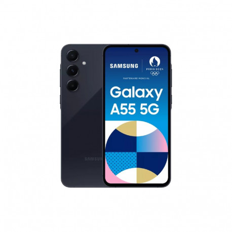 Samsung Galaxy A55 5G 16.8cm (6.6") hübriidne Dual SIM USB Type-C 8GB 128GB 5000mAh, tumesinine