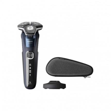 Philips pöörlev pardel Series 5000 S5885/10, trimmer, must, sinine