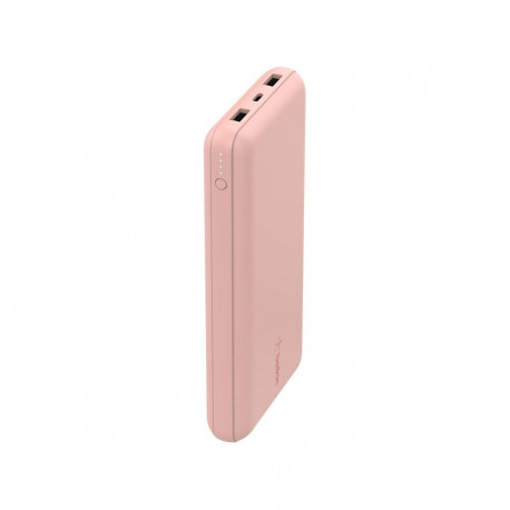 "Belkin BOOST CHARGE Powerbank, 20.000mAh 15W, USB-A & -C, rosa"