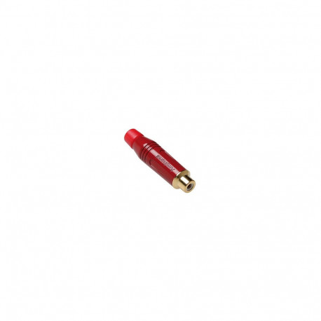 "Amphenol RCA Connector Female in Red"