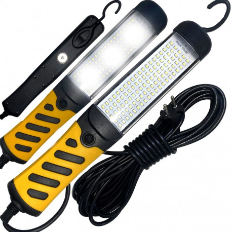 Töökoja lamp E559 100 LED-iga konksuga võimas XL