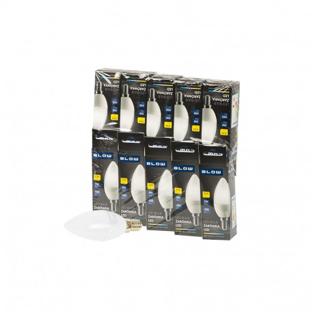 87-433# LED-pirn E14 C37 eco 5W neutraalne, 10 tk