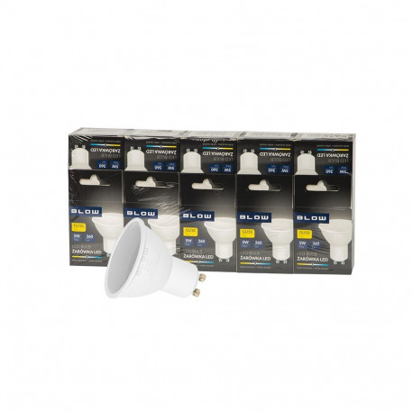 LED-lamp 87-437# GU10 5W 230V neutraalne, 10tk