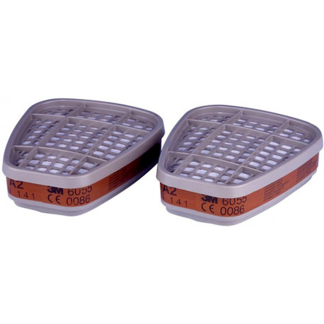 3M mask filter 6055K 2pcs, orange