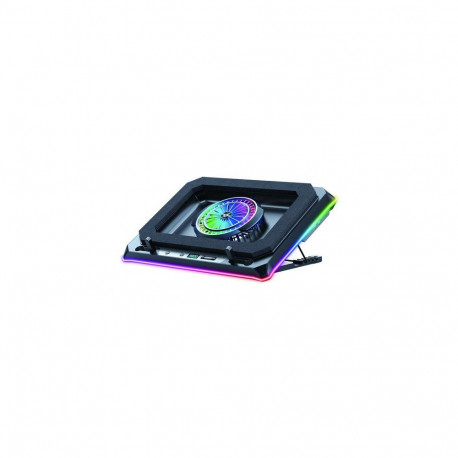 Conceptronic THYIA04B Gaming Laptop Cooling Pad, RGB, Sealed Foam, Mobile Holder
