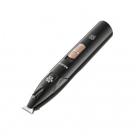 Pet Clipper - Rojeco Q8 17 mm Ceramic Head, LED, USB-C, 2-Hour Battery