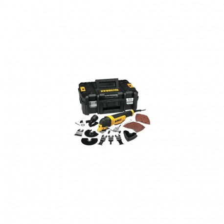 DeWALT DWE315KT, must, kollane