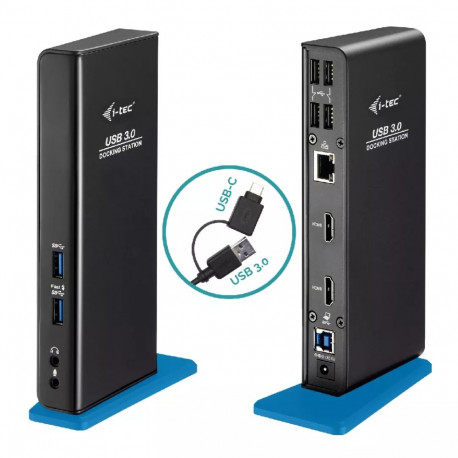 i-tec dokkimisjaam USB 3.0/USB-C kahe HDMI-pordiga