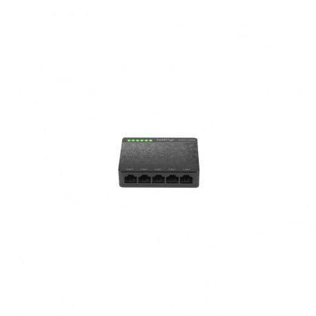 Lanberg DSP1-1005 network switch Unmanaged Gigabit Ethernet (10/100/1000) Black  Grey