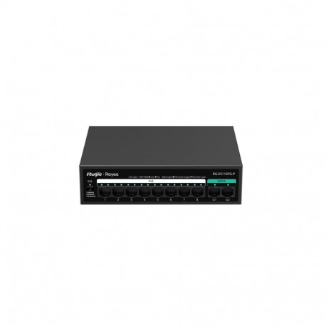 Ruijie Networks võrgulüliti RG-ES110FG-P haldamata L2 Fast Ethernet (10/100) Power over Ethernet (Po