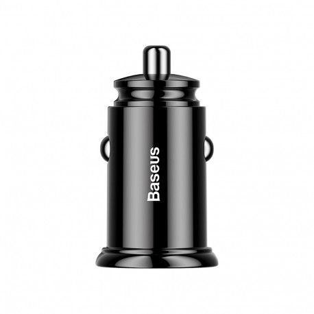 Baseus Circular Plastic Universal Black Cigar lighter Fast charging Outdoor