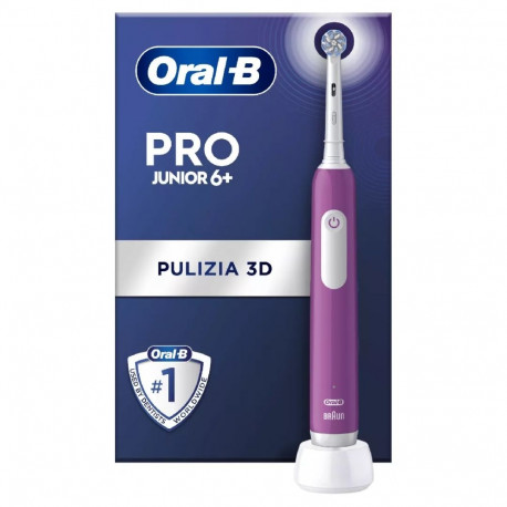 Oral-B laste elektriline pöörlev hambahari Junior 8006540742891, lilla