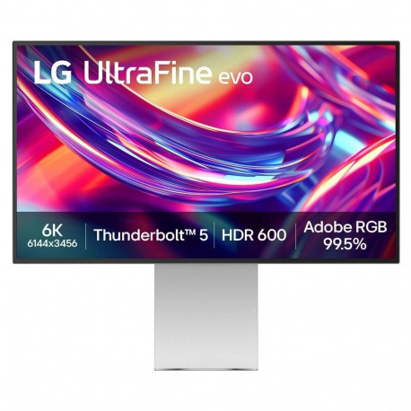 LG monitor UltraFine 32U990A-S – 6K 224ppi IPS Black Thunderbolt 5 HDMI 2.1 DP 2.1 USB-C PD 96W HDR6