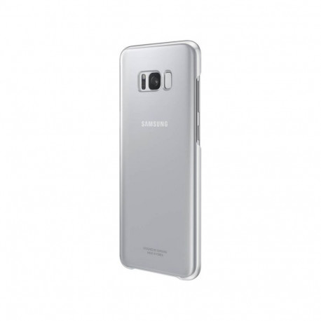 Samsung case Galaxy S8 Plus G955 Clear Cover, silver (EF-QG955CSE)