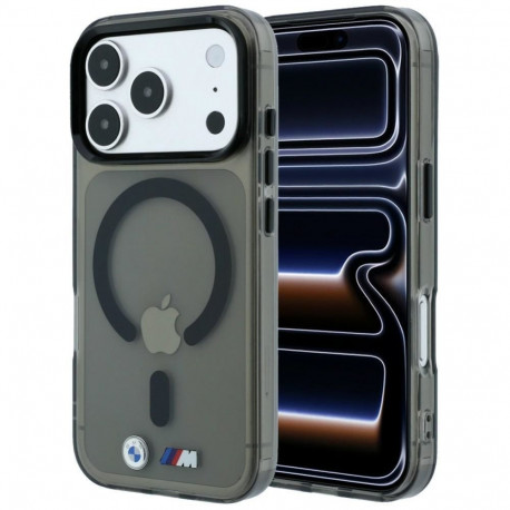 BMW BMW M IML Glossy Metal Logo & Trims MagSafe Case for iPhone 18 Pro Max / 17 Pro Max - Black