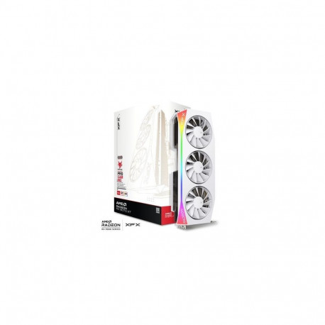 Graphics card. XFX Mercury RX 9070XT OC White G RGB 16