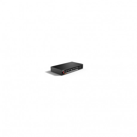 Dahua Technology PoE SF1008LP Unmanaged L2 Fast Ethernet (10/100) Power over Ethernet (PoE) Black