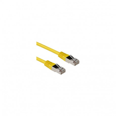 3m LSZH SFTP CAT6A RJ45-pistikutega patch-kaabel, kollane