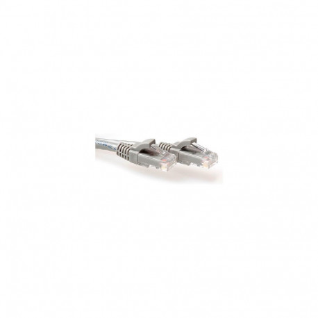 "Grey 2 meter U/UTP CAT6 patch cable snagless with RJ45 connectors"