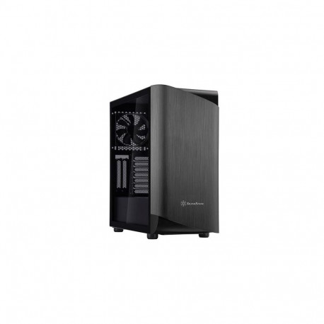 Silverstone SETA A1 Midi Tower Black, Titanium
