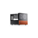 Jonsbo V12 BLACK computer case Black, Wood