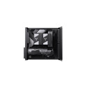 Jonsbo V12 BLACK computer case Black, Wood