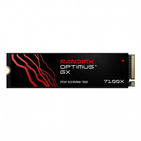 NVMe SSD - SanDisk Optimus GX 7100X 2 TB M.2 PCIe 4.0 TLC 3D NAND